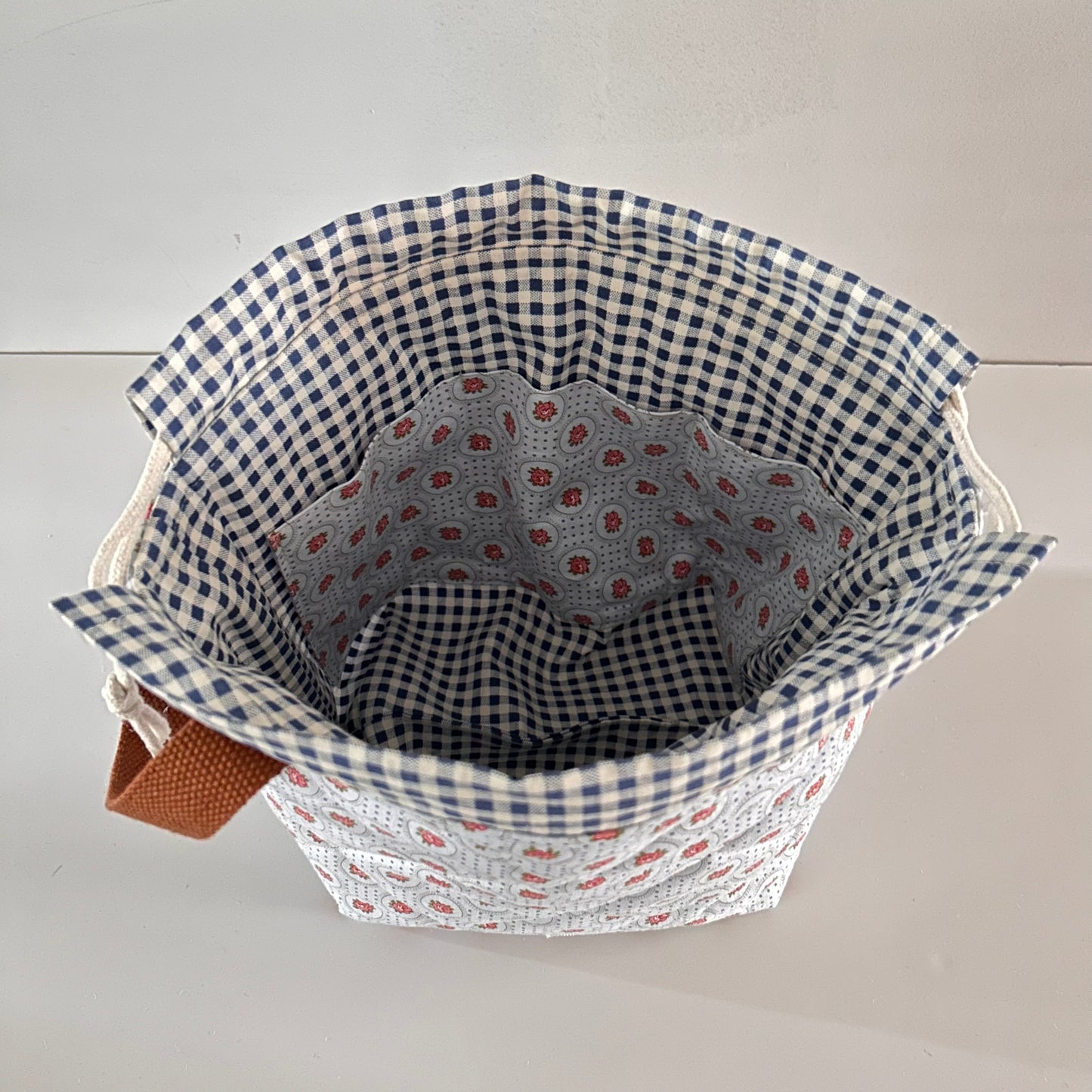 Happy Sack (Classic OG) - Baby Blue Gingham